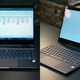 The image on the left is the normal view you see when looking straight on, while the image on the right is what HP’s privacy screen looks like the further you move away from the center of the screen.